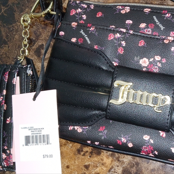 Juicy Coutour Rose bag with Wallet NWT - Picture 2 of 4